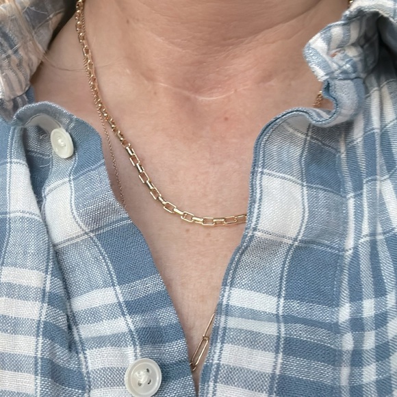 18” gold filled rolo pendant/bracelet - Picture 4 of 10